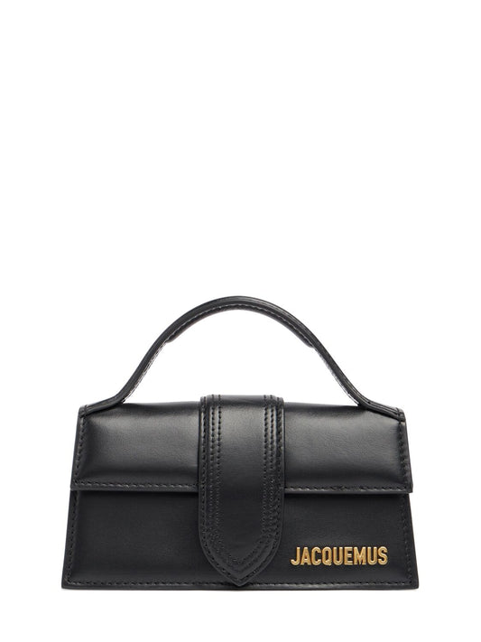 Le Bambino leather top handle bag