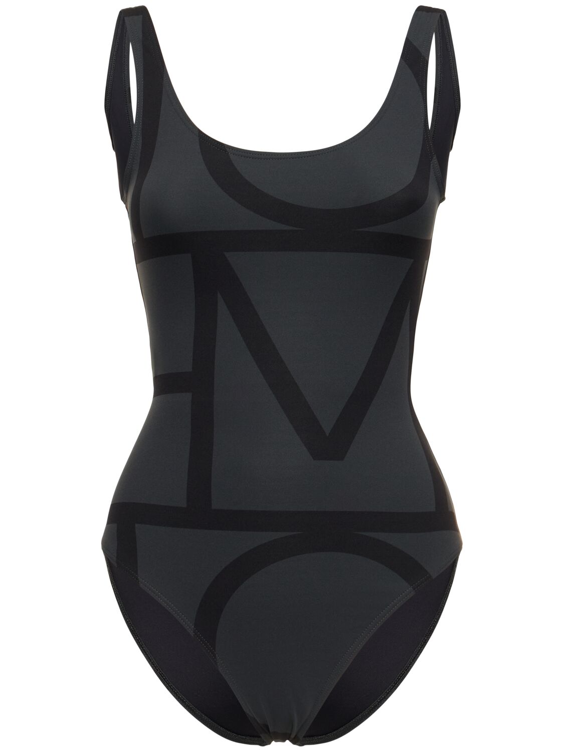 Monogram black swimsuit