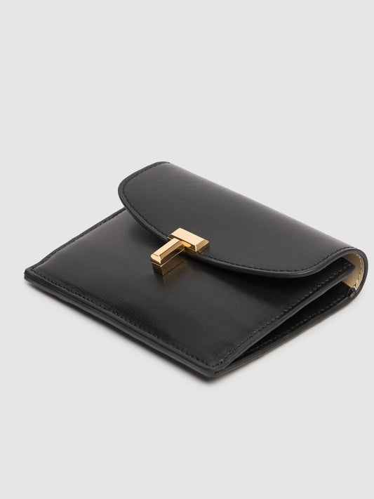 T-Lock palmellata leather cardholder