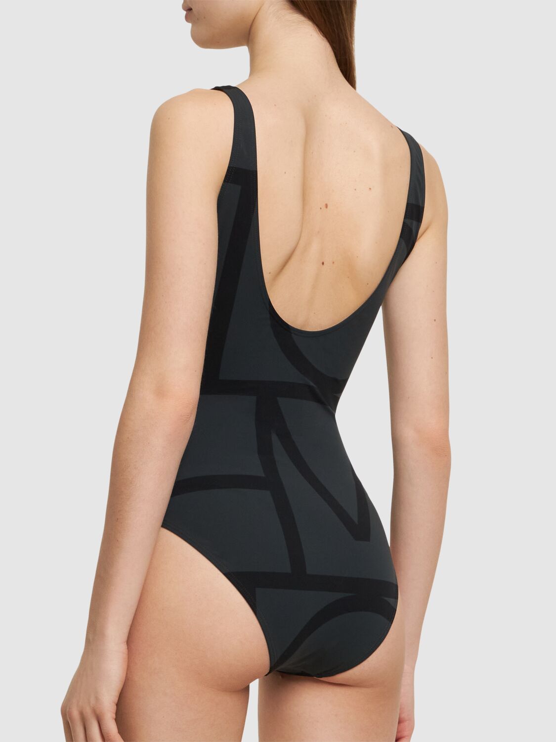 Monogram black swimsuit