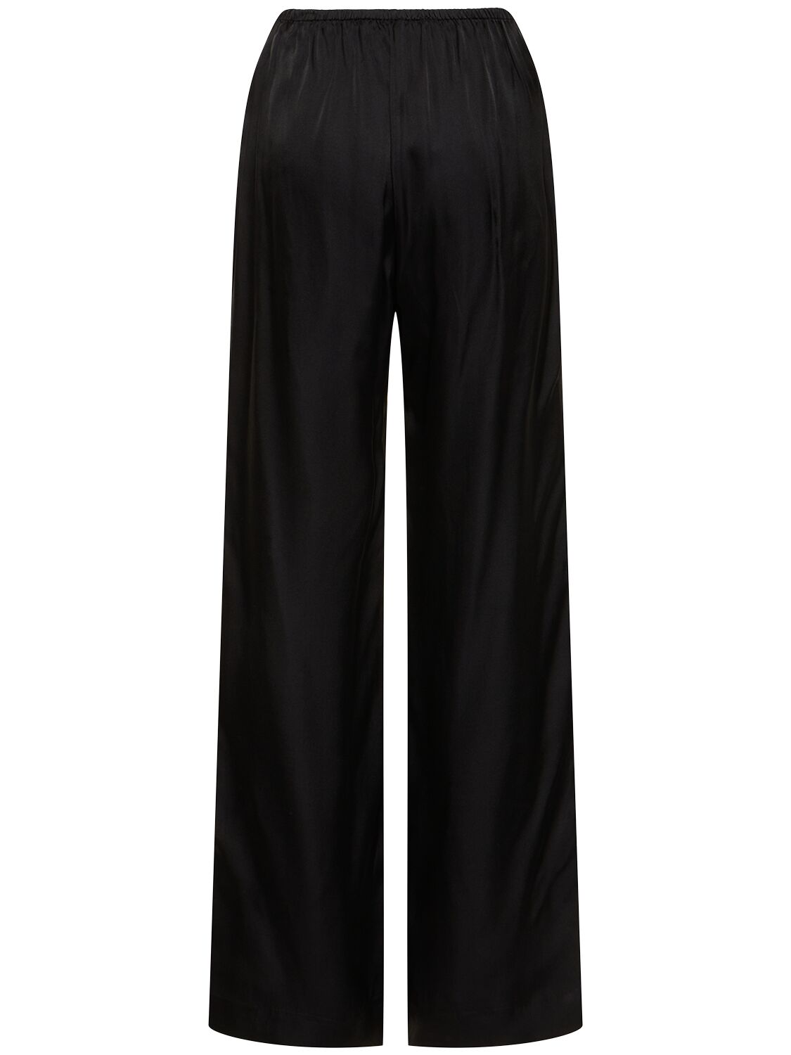 Aden silk blend wide pants